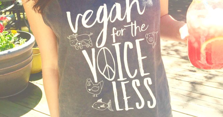 Vegan for the voiceless: you can make a difference