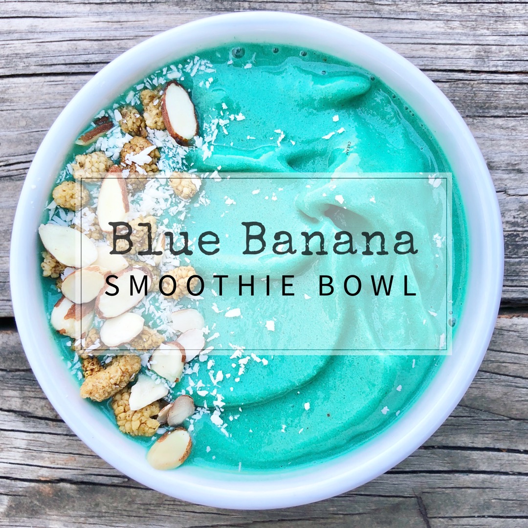 Blue Banana Smoothie Bowl