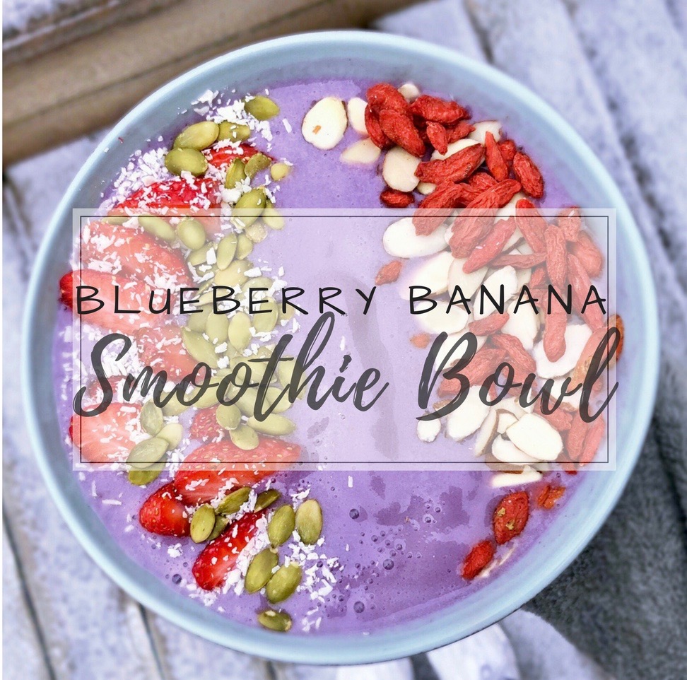 Blueberry Banana Smoothie Bowl